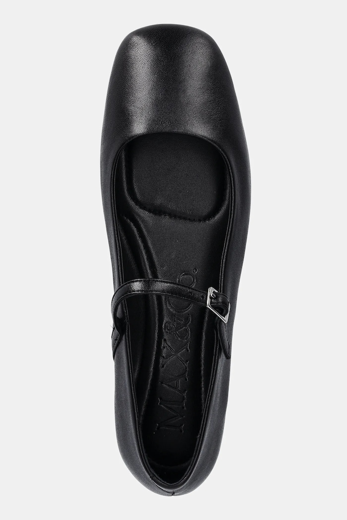 MAX&Co. balerini de piele negru 2516521036200