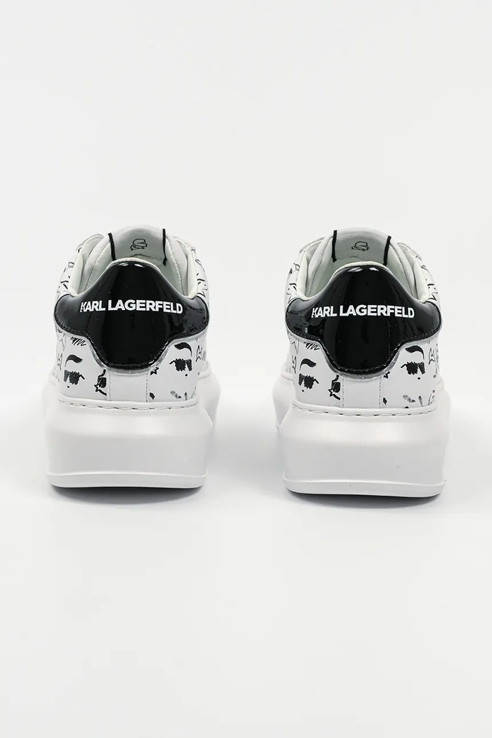 Obuwie Karl Lagerfeld sneakersy skórzane KAPRI KL62512T.010 biały