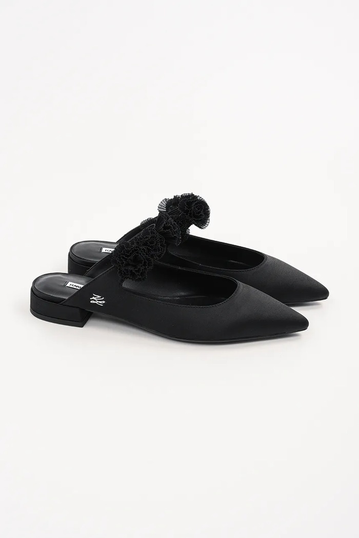 Μπαλαρίνες Karl Lagerfeld KERRIE KL40154.S0X μαύρο SS25