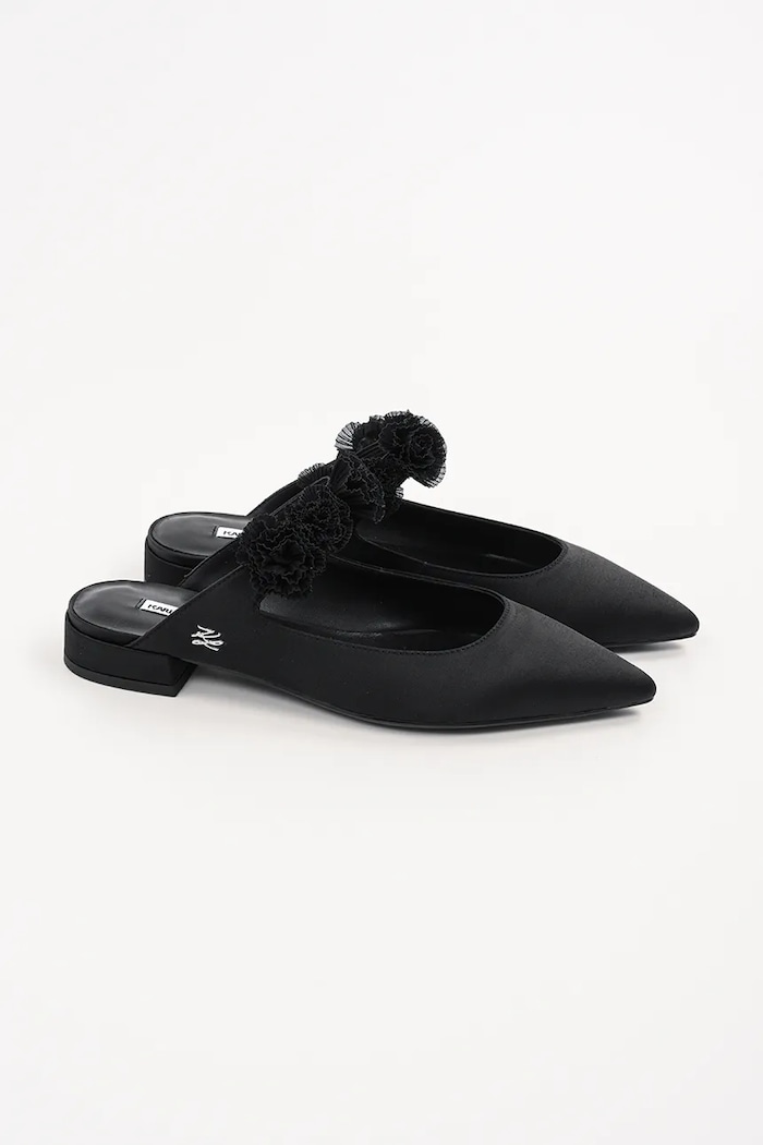 Μπαλαρίνες Karl Lagerfeld KERRIE KL40154.S0X μαύρο SS25