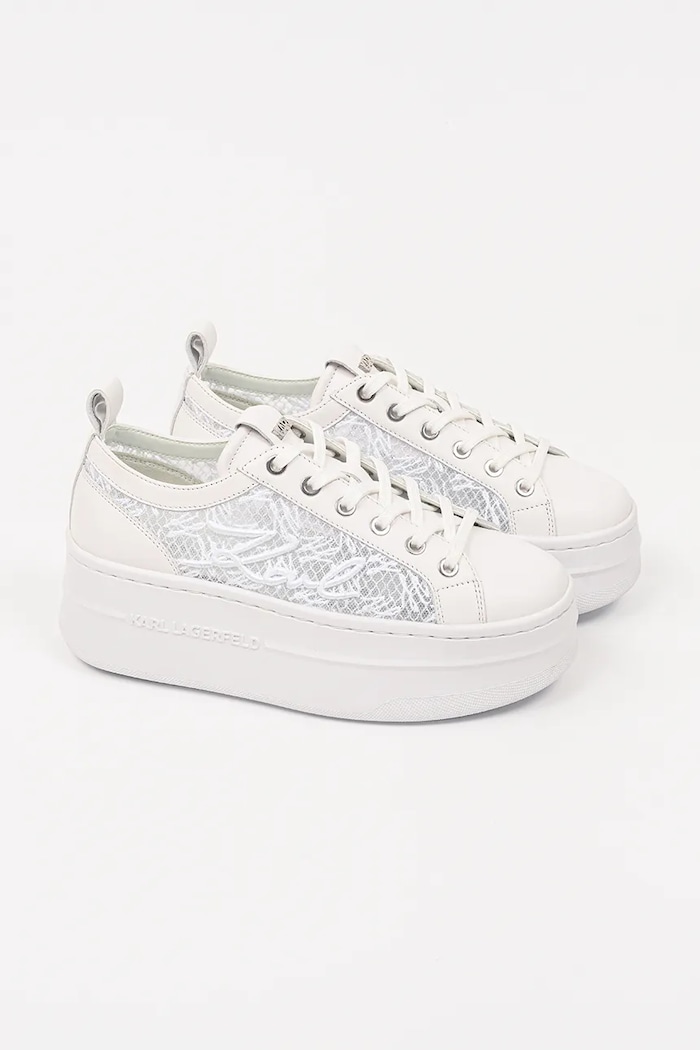 Karl Lagerfeld Sneakersy KOBO III KL65011F.411 biały SS25