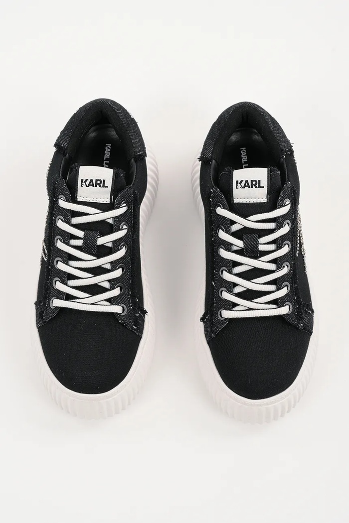 Sneakersy KREEPER LO Karl Lagerfeld KL42372S.D0S czarny
