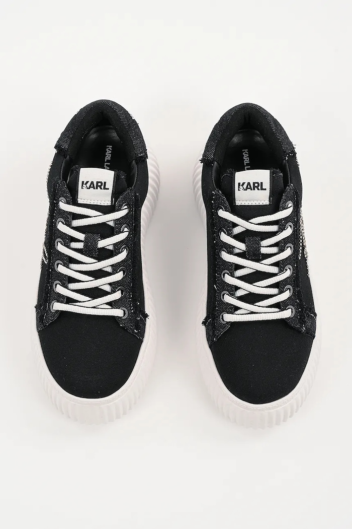 Sneakersy KREEPER LO Karl Lagerfeld KL42372S.D0S czarny