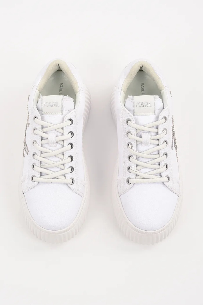 Karl Lagerfeld sneakersy KREEPER LO biały KL42372S.D1S