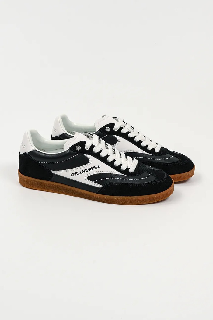 Кожени маратонки Karl Lagerfeld KANDIDATE KL63855.301 черен SS25