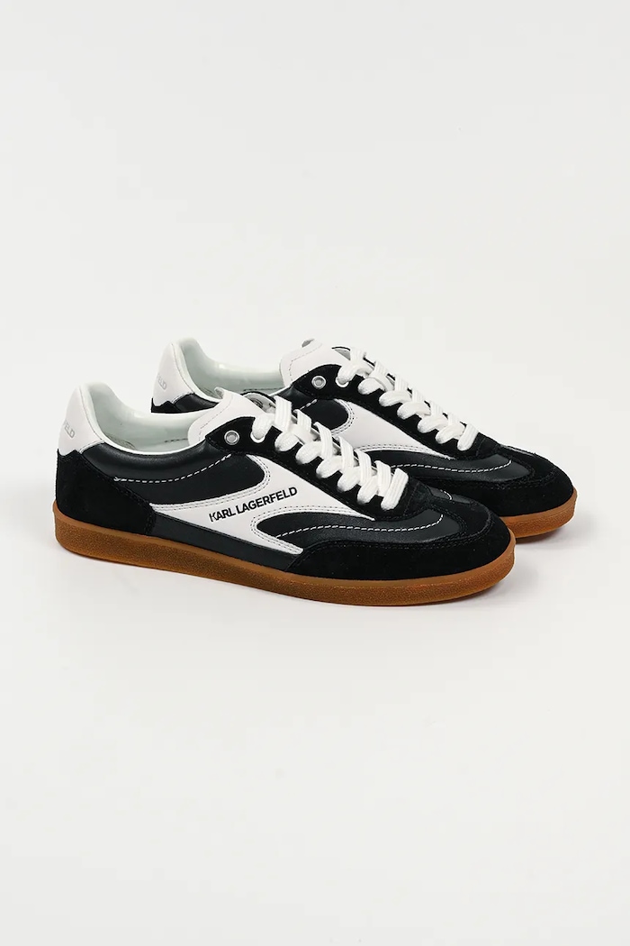 Кожени маратонки Karl Lagerfeld KANDIDATE KL63855.301 черен SS25