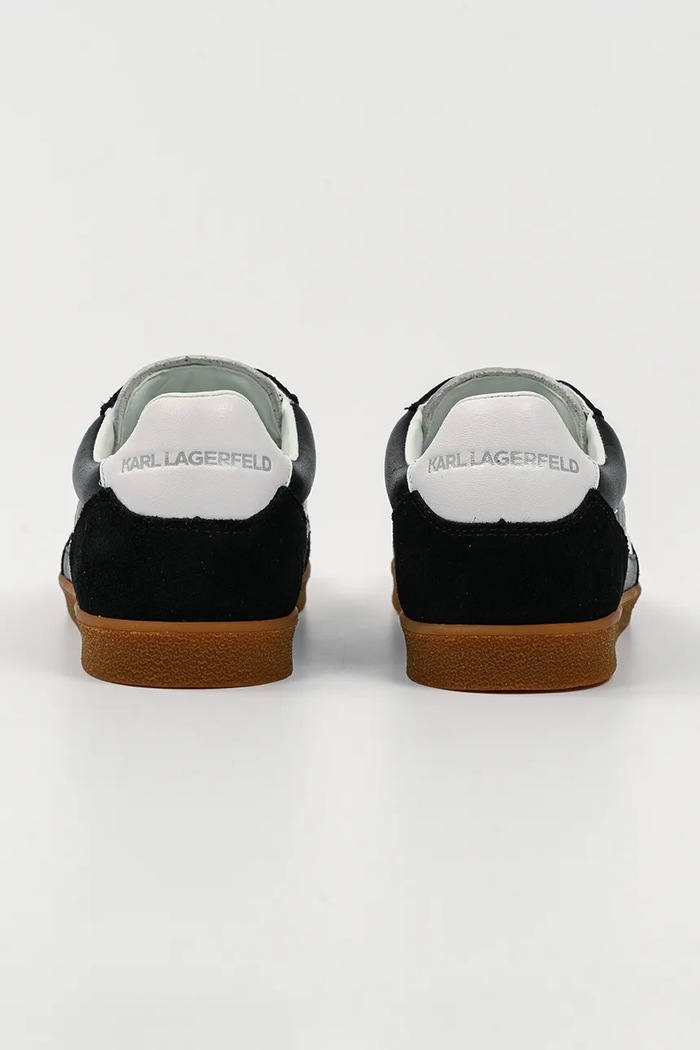 Обувки Кожени маратонки Karl Lagerfeld KANDIDATE KL63855.301 черен