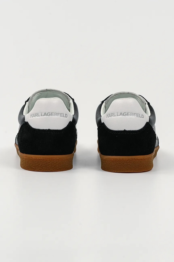 Обувки Кожени маратонки Karl Lagerfeld KANDIDATE KL63855.301 черен