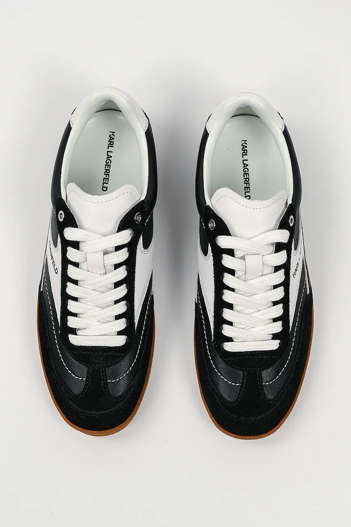 Кожени маратонки Karl Lagerfeld KANDIDATE черен KL63855.301