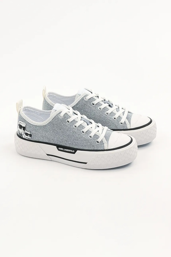 Karl Lagerfeld tenisówki KAMPUS MAX III KL60614T.DLB niebieski SS25