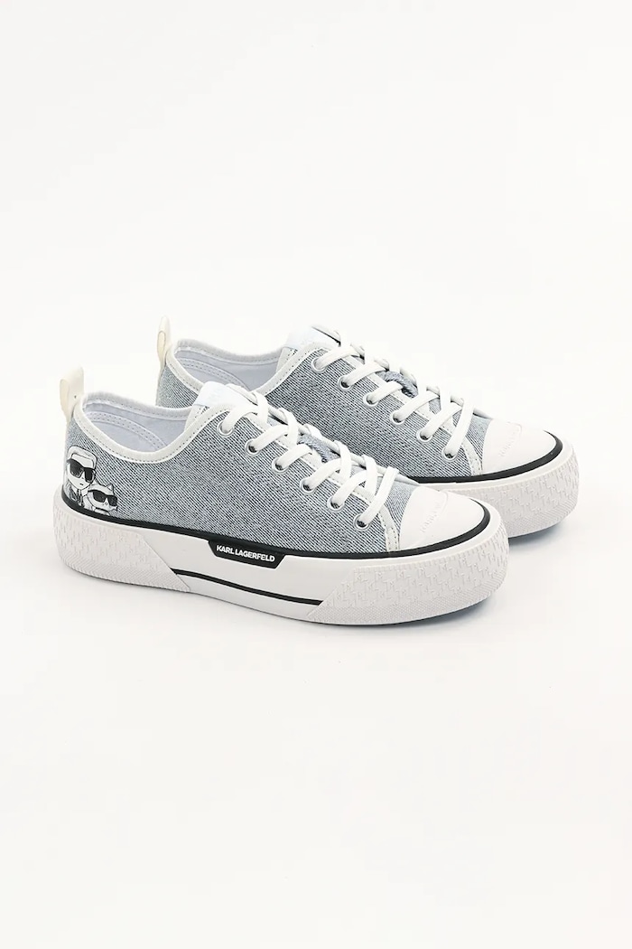 Karl Lagerfeld tenisówki KAMPUS MAX III KL60614T.DLB niebieski SS25
