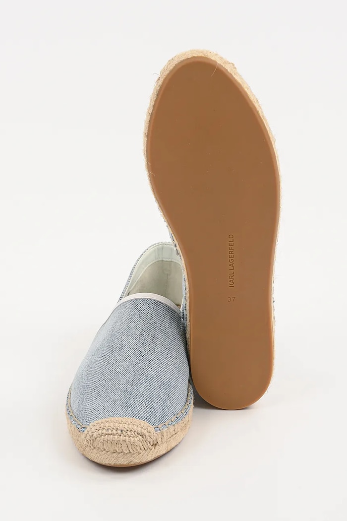 Espadrile KAMINI Karl Lagerfeld albastru KL80111D.DLB