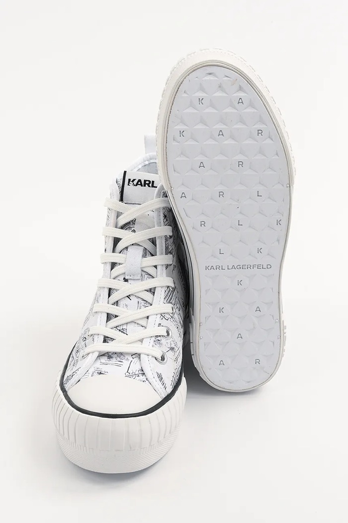 Superge Karl Lagerfeld KAMPUS MAX KL60455.911 bela