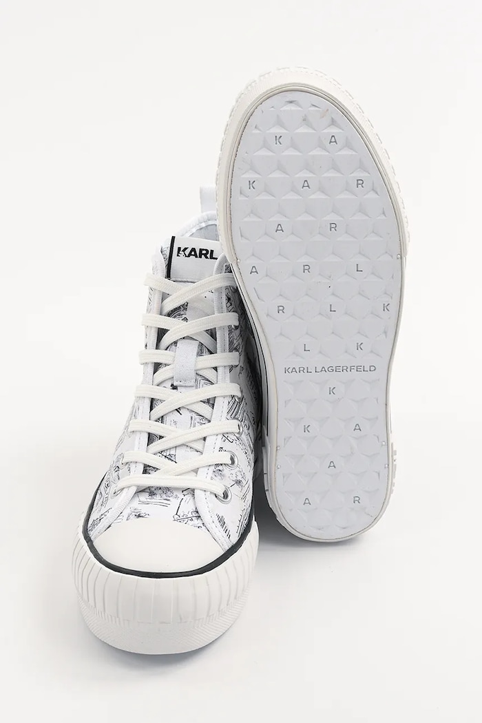 Superge Karl Lagerfeld KAMPUS MAX KL60455.911 bela