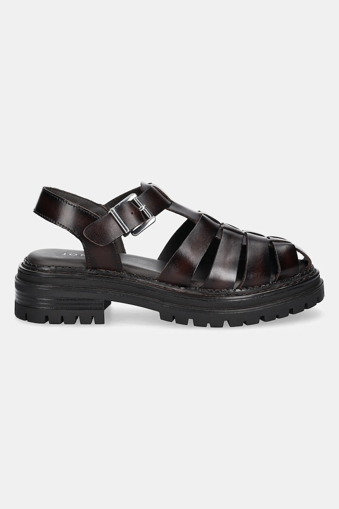 Usnjeni sandali Jonak ABRAHAM 3600019 bordo SS25