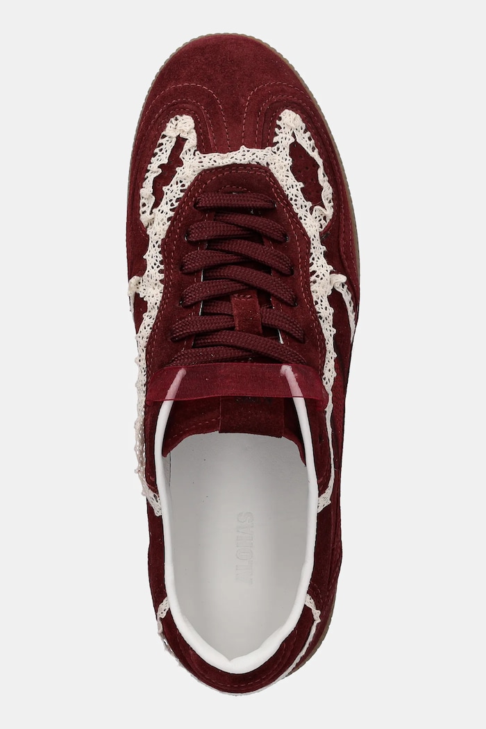Alohas sneakersy zamszowe Tb.490 bordowy S100823.03