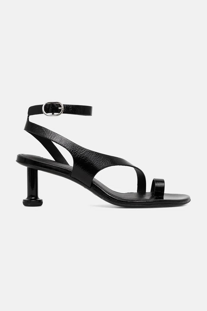 Kožne sandale Alohas Miquela S100792.01 crna SS25