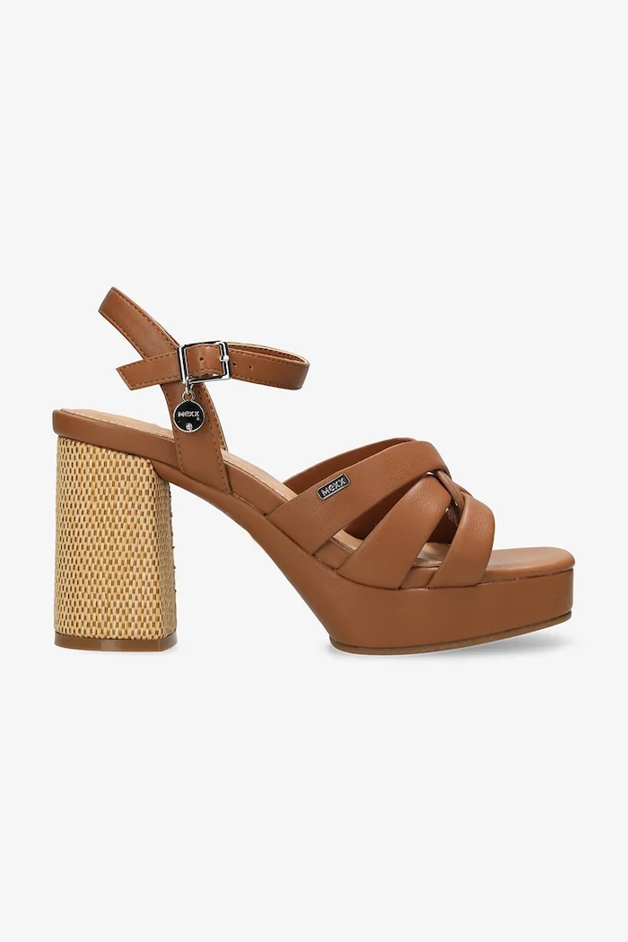 Sandále Mexx RIONA PISA stĺpikový oranžová MI001603751W.03