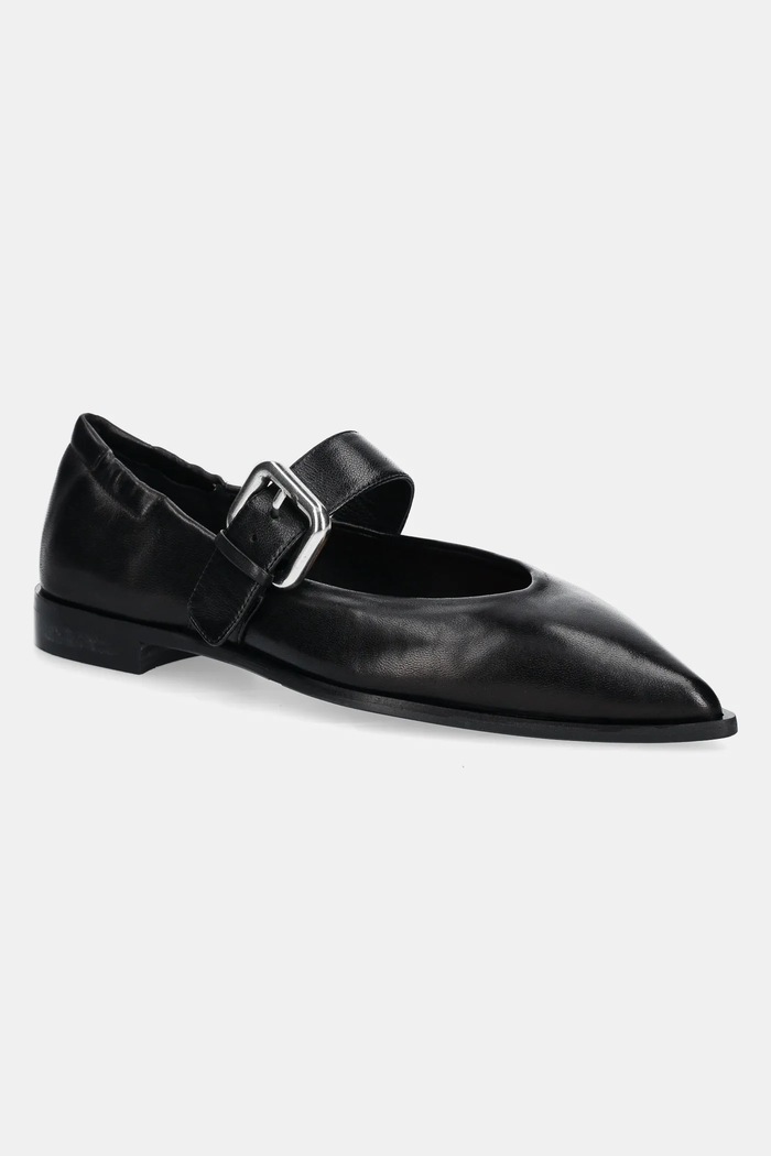 Billi Bi Balerini de piele negru A8028.Black