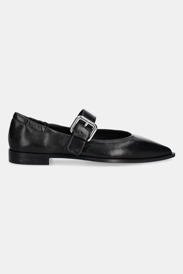 Billi Bi Balerini de piele A8028.Black negru SS25