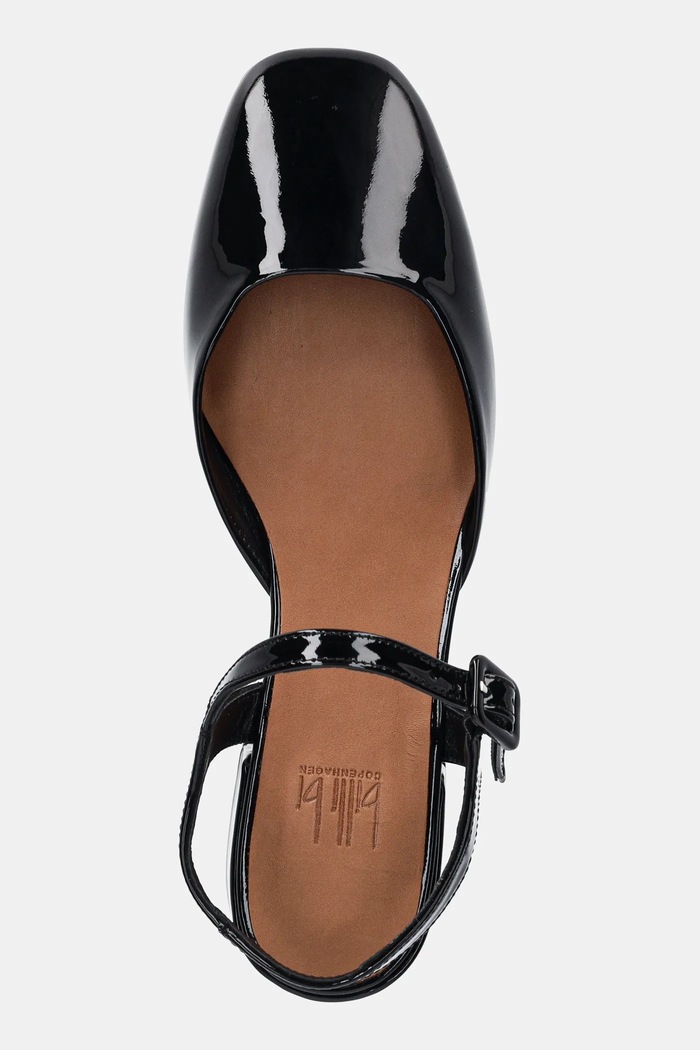 Billi Bi czółenka skórzane czarny A8064.Black