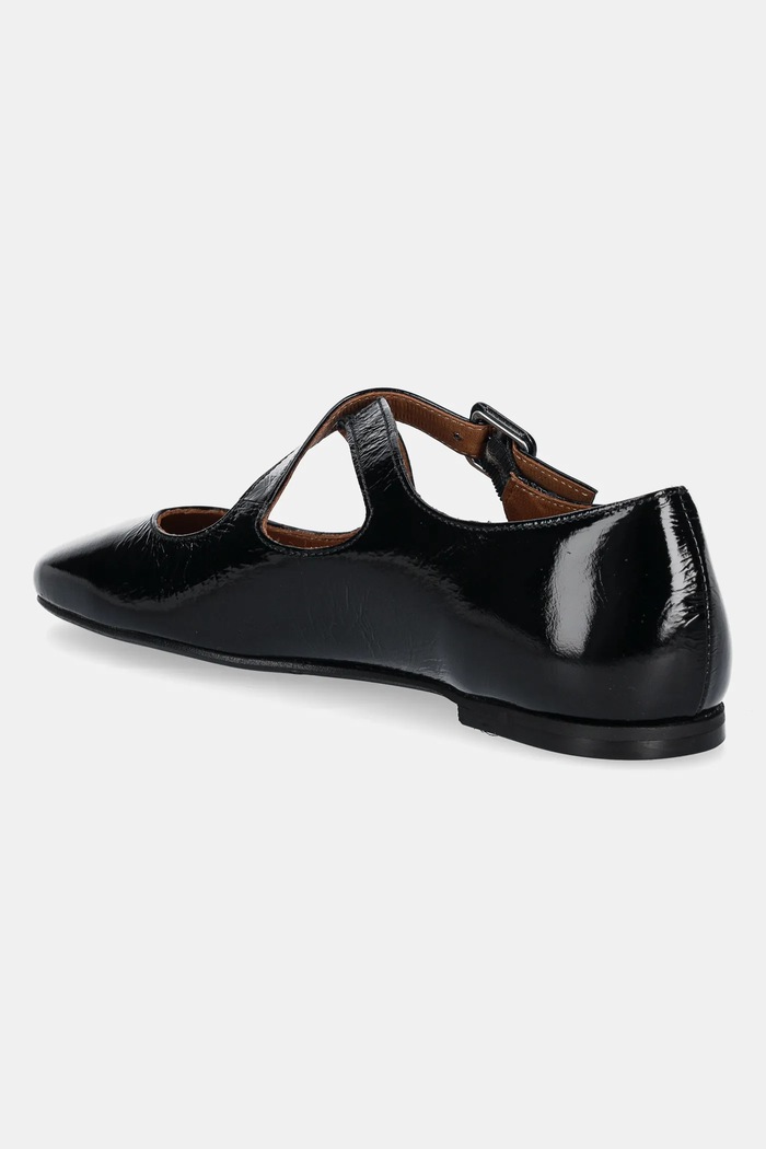 Obuwie Billi Bi baleriny skórzane A8314.Black czarny