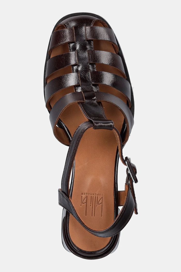 Sandale de piele Billi Bi A8343.Castagna maro