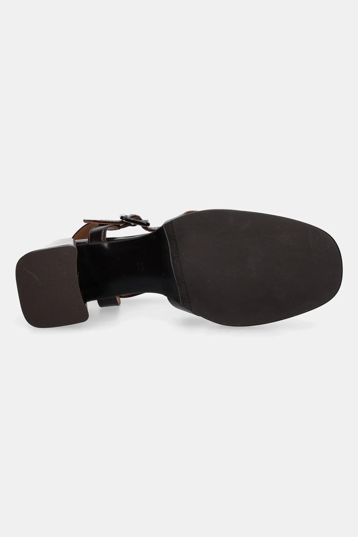 Sandale de piele Billi Bi maro A8343.Castagna