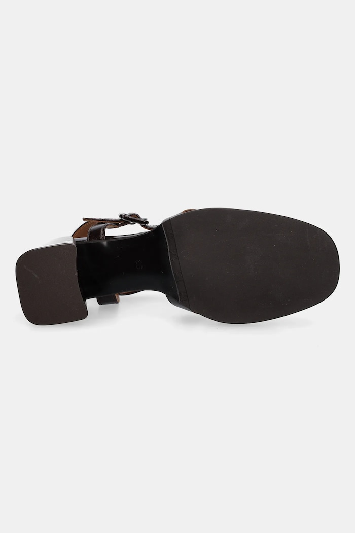 Sandale de piele Billi Bi maro A8343.Castagna