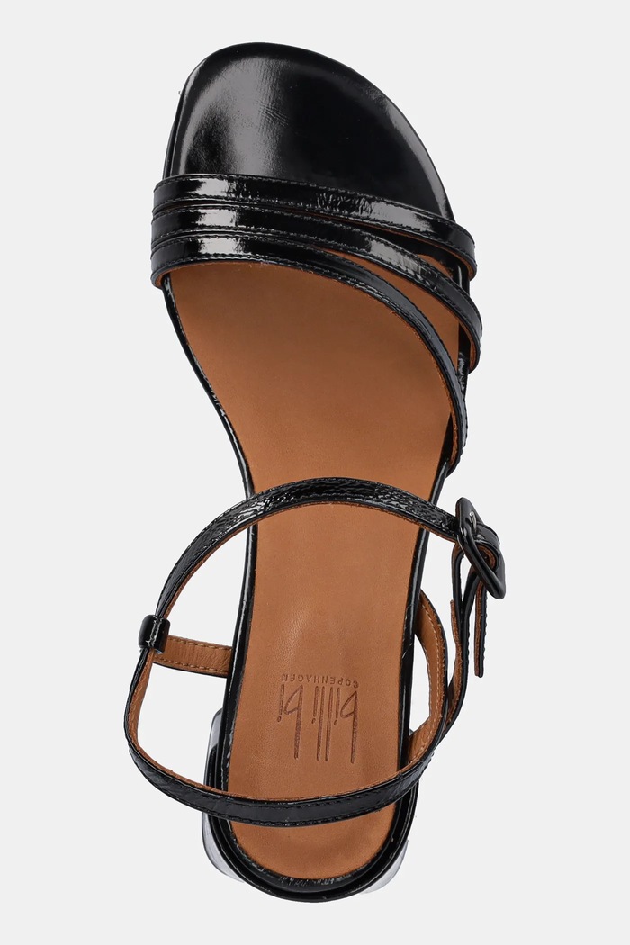 Kožené sandále Billi Bi čierna A8377.Black
