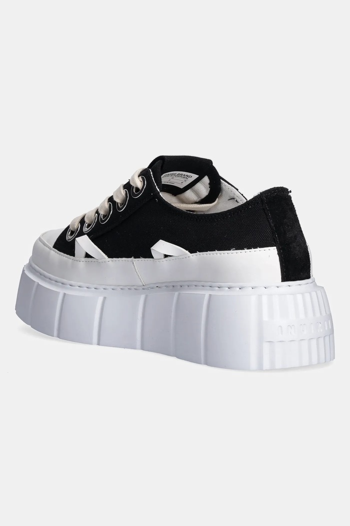 Obuv Tenisky Inuikii Matilda Canvas Low 1001.001.0012.000 čierna