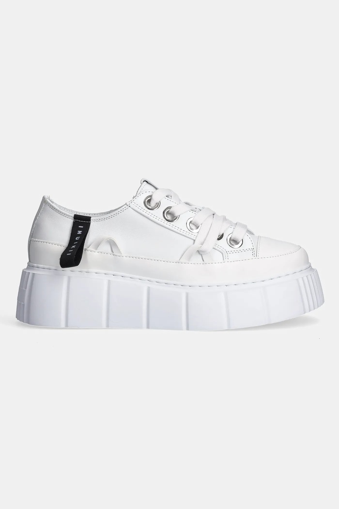 Inuikii sneakersy skórzane Leather Matilda Low 1001.001.0022.100 biały SS25