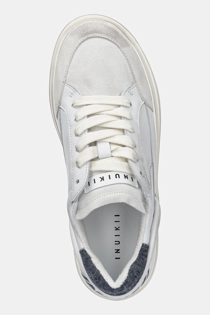 Inuikii sneakersy skórzane Lila Low biały 1001.001.0221.400