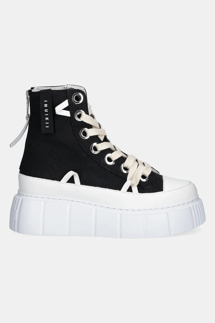 Inuikii trampki Matilda Canvas High 1001.002.0012.000 czarny SS25