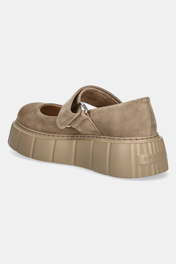 Boty Semišové baleríny Inuikii Matilda M.J. Suede 1012.005.0021.250 béžová