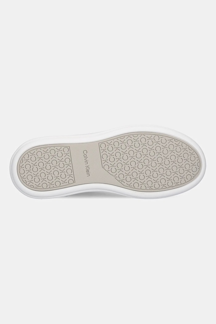 Kožené sneakers boty Calvin Klein CUPSOLE LACE UP - SUEDE BT HW0HW02404 černá