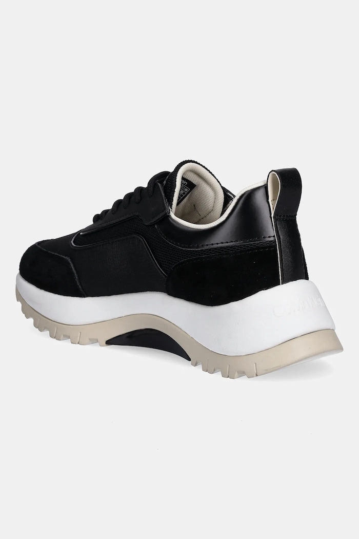 Obuwie Calvin Klein Sneakersy RUNNER LACE UP MESH MIX HW0HW02487 czarny