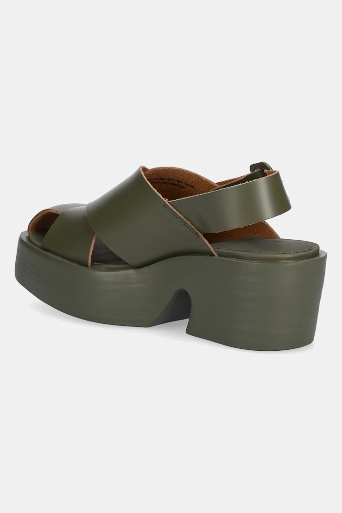 Παπούτσια Δερμάτινα πέδιλα Camper Billie K201725.002 πράσινο