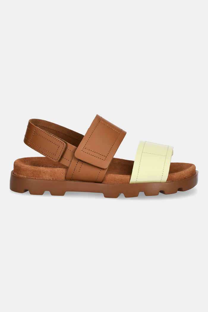 Camper Sandały skórzane Brutus Sandal K201323.017 brązowy SS25