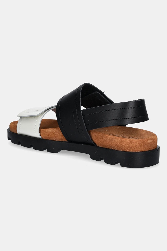 Obuwie Camper Sandały skórzane Brutus Sandal K201323.018 czarny
