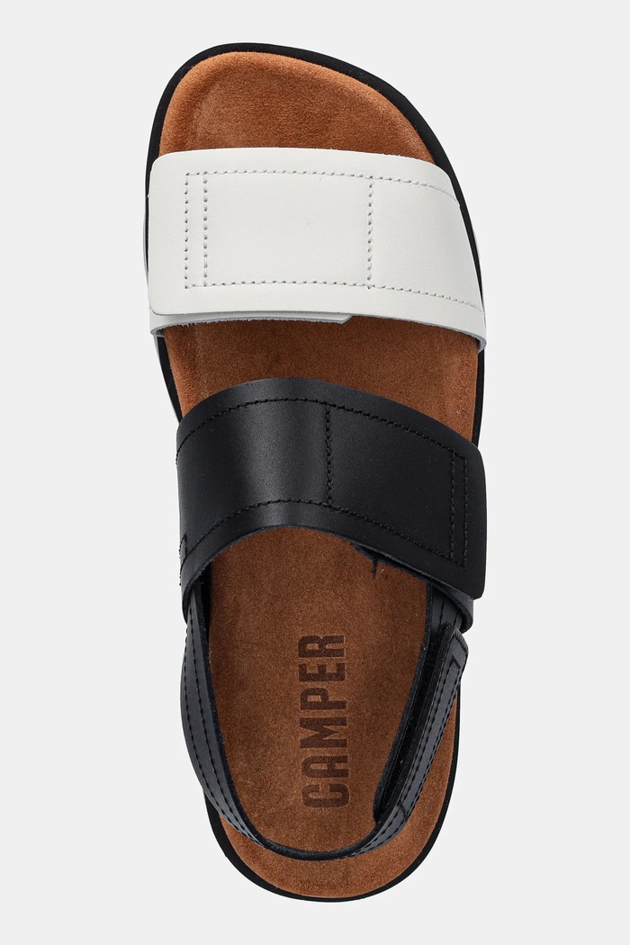 Sandały skórzane Brutus Sandal Camper K201323.018 czarny