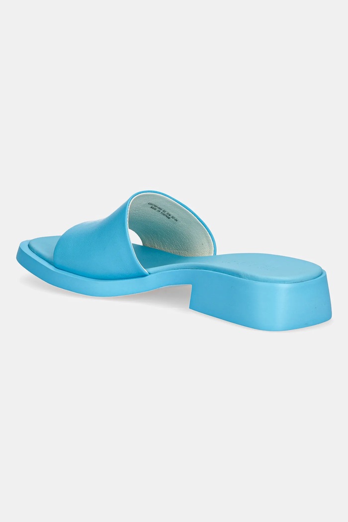Încălțăminte Camper Șlapi de piele Dana K201740.003 albastru