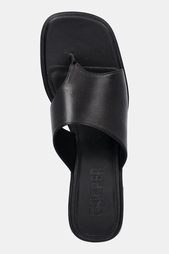 Camper japonki skórzane Kora Sandal czarny K201738.001