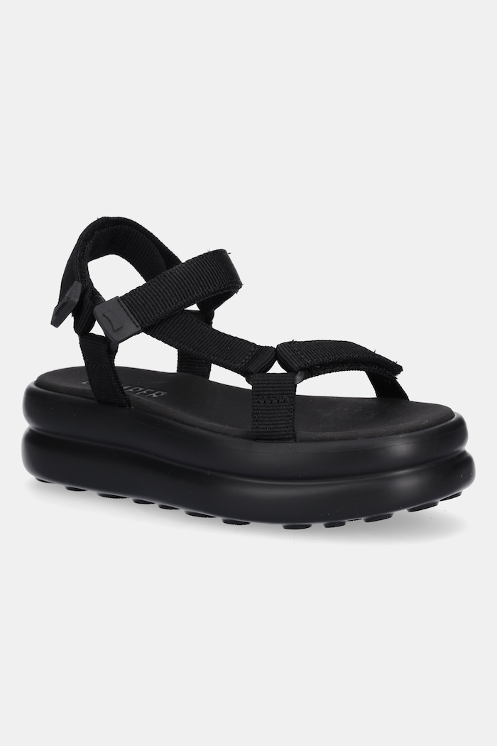 Camper sandały Pelotas Flota Up 5-8 cm czarny K201726.001