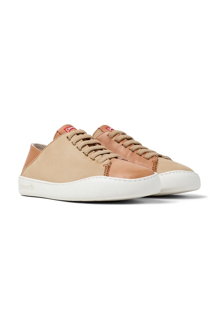 Obuwie Camper sneakersy skórzane TWS K201670.007 beżowy