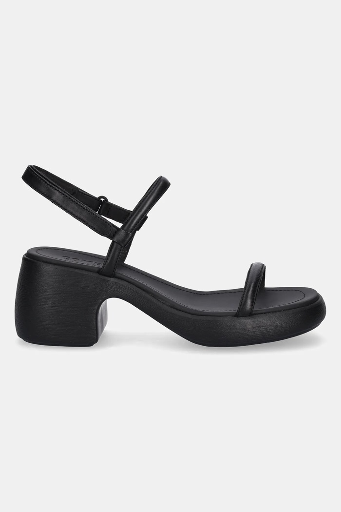 Δερμάτινα πέδιλα Camper Thelma Sandal K201596.004 μαύρο SS25