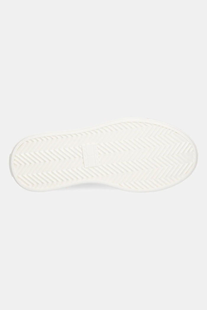Πάνινα παπούτσια Tommy Jeans FOXING FLATFORM LC EN0EN02736 λευκό