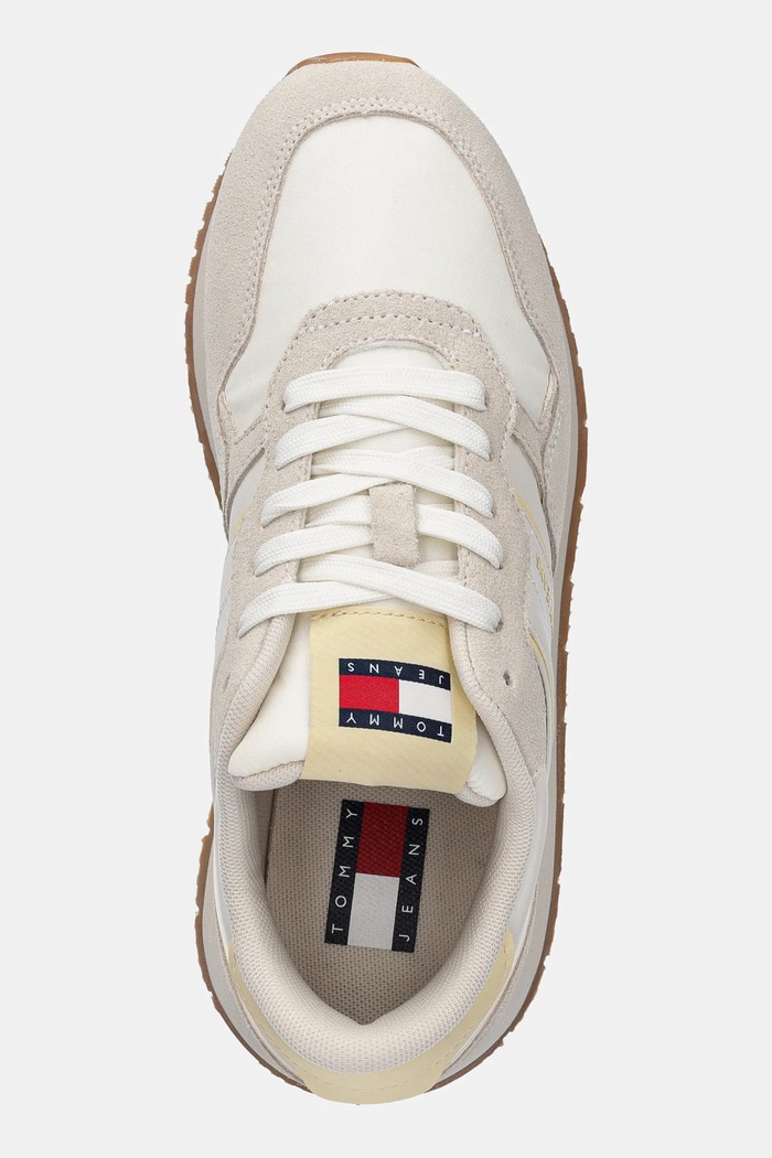 Маратонки Tommy Jeans EVA RUNNER LIGHT бежов EN0EN02741