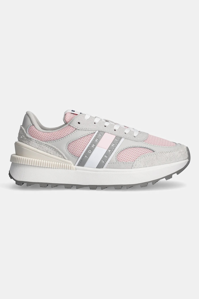 Sneakers boty Tommy Jeans TECH RUNNER EN0EN02743 růžová SS25