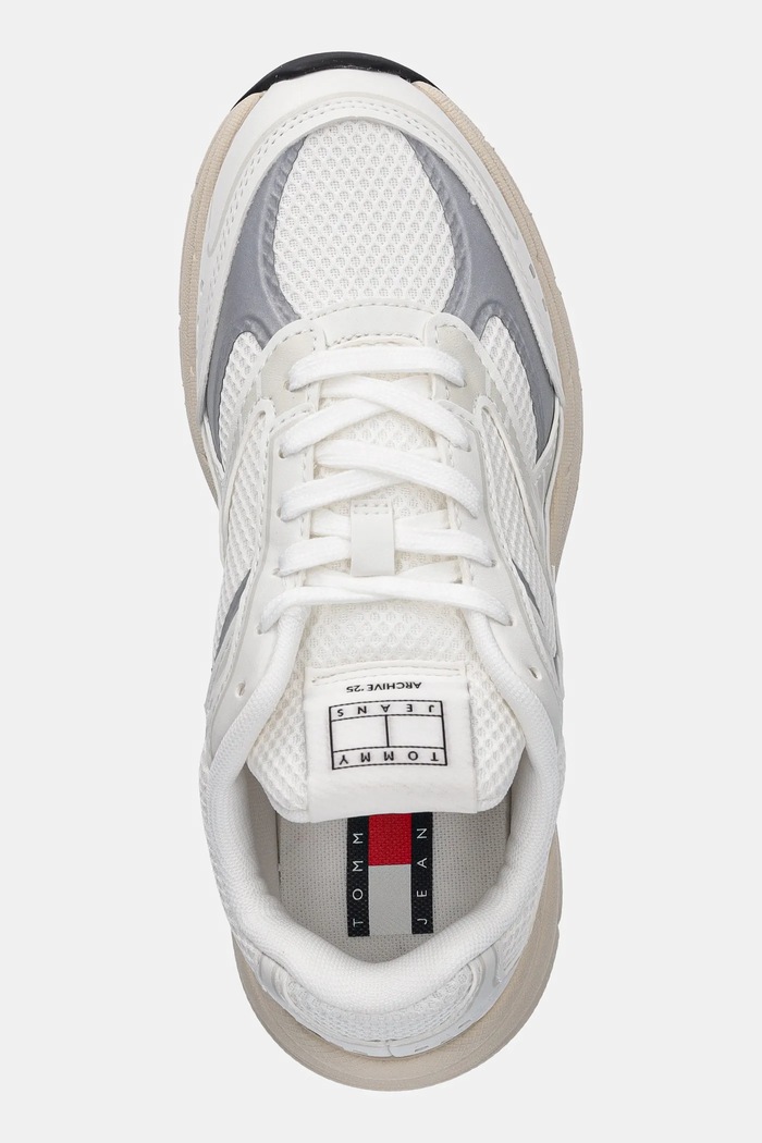 Sneakers boty Tommy Jeans ARCHIVE 25 bílá EN0EN02745